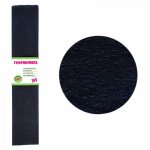 Бумага гофрированная черная 50см* 200см 