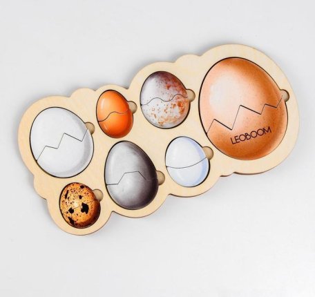 картинка Рамка-  вкладыш Кто живет в яйце? учколлектор чебоксары