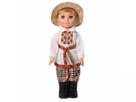 картинка Кукла Мальчик в белорусском костюме 30 см учколлектор чебоксары