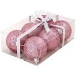 Н-р шаров 7см, 6шт роз