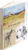 Скетчбук 150х150 мм  80 листов Далматин Сова Гранат Париж кремовый блок 