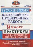Скрипка  ВПР Русский ячзык 9 класс