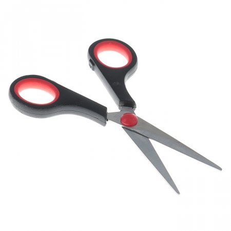 картинка Ножницы 13,5  см канцелярские  пласти. ручки  учколлектор чебоксары