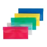 Папка-конверт без кнопки А6 ассорти