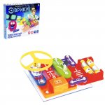 Конструктор электронный Эврики, 58 схем, 18 элементов, работает от батареек