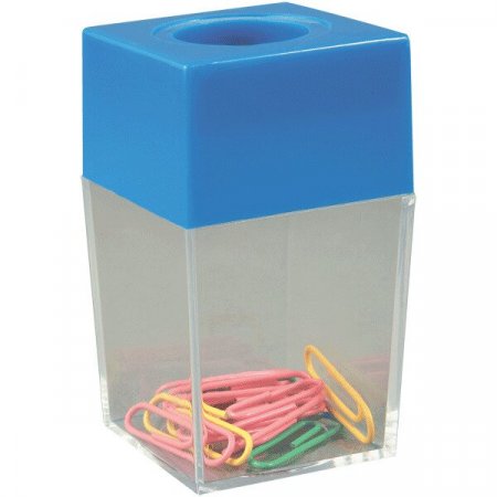 картинка Диспенсер для скрепок магнит ассорти учколлектор чебоксары