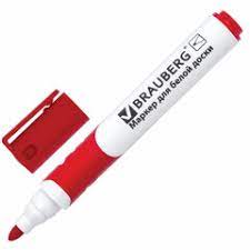 картинка Маркер для белой доски 4мм, красный учколлектор чебоксары