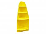 Стойка угловая "Ромашка"(желтая)   304х304х1070