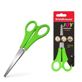 картинка Ножницы дет. 135мм ЕК линейка  закруг.концы учколлектор чебоксары