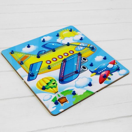 картинка Геоборд Воздушный транспорт с резинками учколлектор чебоксары