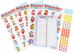 Наклейки на шкафчики, стульчики, кроватки, полотенца от 5