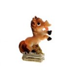 Брелок полистоун Лошадка Кошка   для ключей