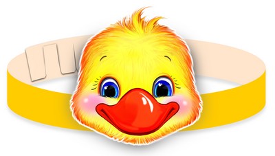картинка Маска - ободок Утенок учколлектор чебоксары