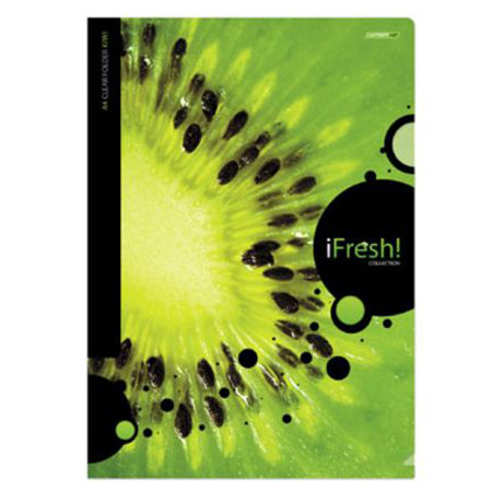 картинка Папка-уголок А4 ХАТБЕР киви,апельсин учколлектор чебоксары