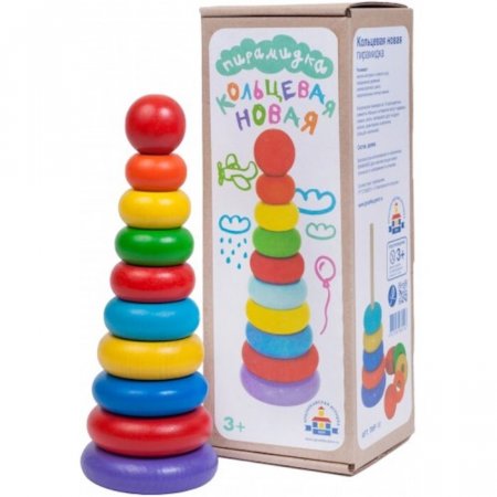 картинка Пирамидка кольцевая в/к дерево учколлектор чебоксары