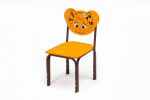 Стул детский регулируемый "Кузя" (1-3) Собачка