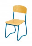 Стул детский СДД (№00) ( синий) Светоч 1 h180