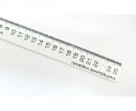 Линейка закройщика 25см белая Рантис