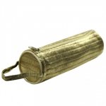 Пенал-косм. кожзам JO YT Сильвер.Соты,Голден