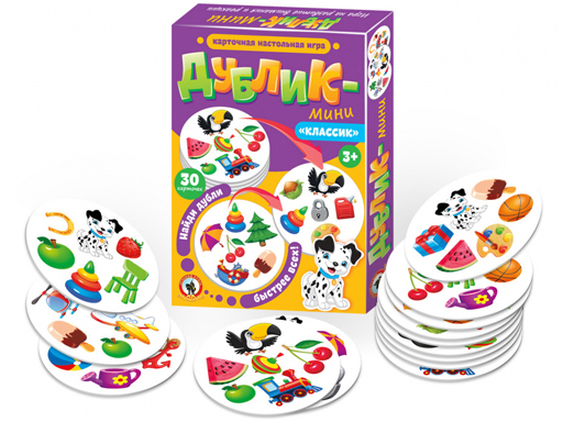 картинка Дублик- мини Классик 30 карточек учколлектор чебоксары