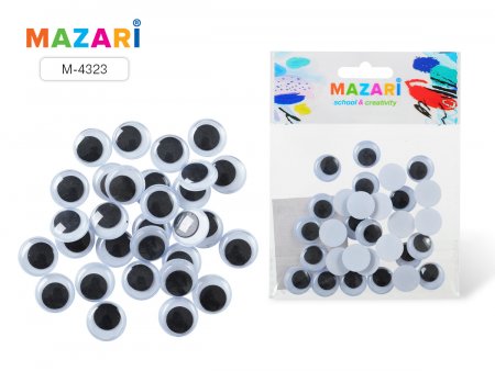 картинка Декор Глазки №4 30шт. MAZARI учколлектор чебоксары