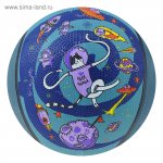 Мяч б/б Космос ,р.3,вес 280 гр.Сима-Ленд