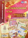 Комплект из 4-х пл. А-3 Музыкальные азы