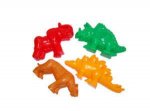 Формочки тигр, мамонт, 2 динозавра в сетке