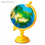 Плакат вырубной  Глобус 24 х 38 см 4453873( Сима-Ленд)