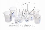 Комплект стаканов пластиковых (15 шт)   Школьный Мир