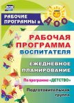 Детство Рабочая программа воспитателя Подг гр