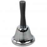 Колокольчик настольный серебряный 12*6,5