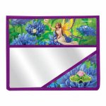 Папка д/тетрадей А5 на молнии "Цветочные феи"