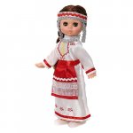 Кукла Эля в чувашском костюме 30 см