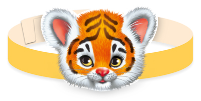 картинка Маска - ободок Тигренок учколлектор чебоксары
