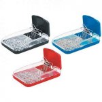 Скрепочница  магнитная с крышкой без скрепок