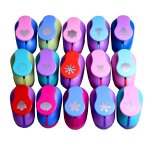 Дырокол фигурный диам 1 см в ассортим.Центрум 