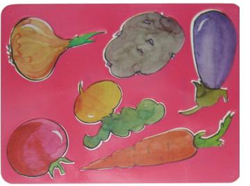 картинка Трафарет Овощи учколлектор чебоксары