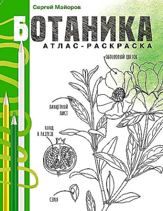 картинка Майоров Ботаника Атлас-раскраска учколлектор чебоксары