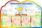 Стенд ПРИЯТНОГО АППЕТИТА!  1,2х0,8