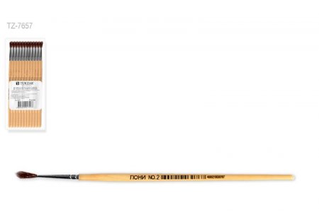 картинка Кисть пони №2 круглая Хатбер учколлектор чебоксары