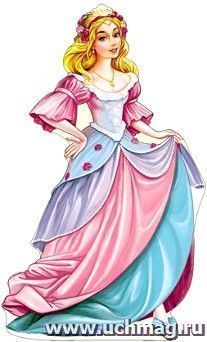 картинка Плакат вырубной А-3 Принцесса. Золушка учколлектор чебоксары