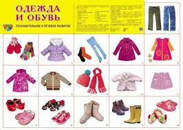 картинка Плакат А2  Одежда и обувь  учколлектор чебоксары