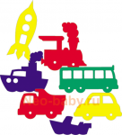 Мозаика мягкая Мир транспорта Фл 