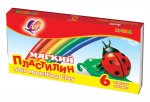Пластилин 6цв. 99г. Кроха Луч