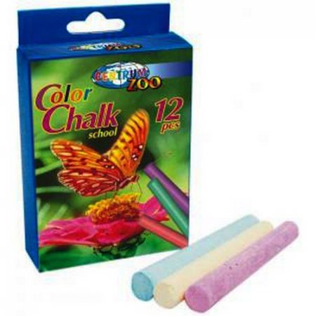 картинка Мелки цветные 12 шт. Центрум учколлектор чебоксары