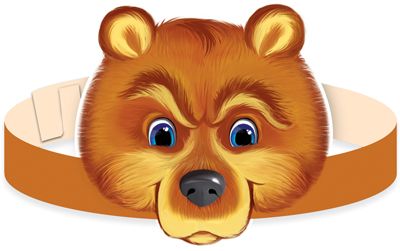 картинка Маска - ободок Медведь учколлектор чебоксары