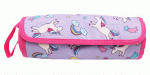 Пенал тубус с ручкой 2 в 1 Единорог и радуга 