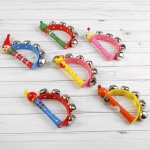 Бубен Звери с колокольчиками микс