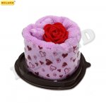 Сувенир Сердце с розой